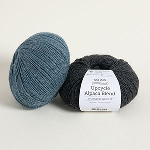 Chunky Alpaca Yarn – Cream with Blue, 80/10/10 Merino & Nylon - Alpaca Time  - Your One-Stop Shop for Alpaca Products