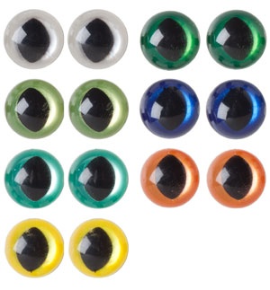 100Pcs 11mm Colorful Metal Stitch Markers - Crochet & Knitting Markers For Craft Projects