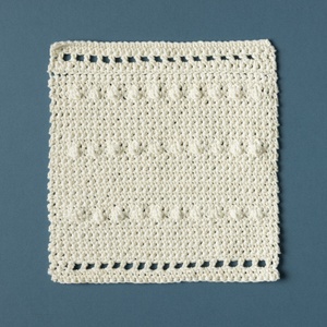June Bride Dishcloth Free Crochet Pattern