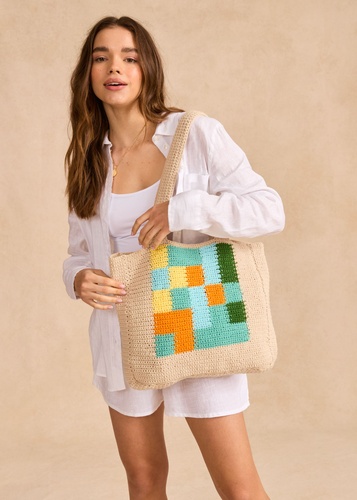 Image of All's Square In Love & Totes Pattern