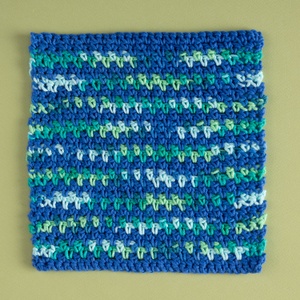 Shimmering Water Dishcloth Free Crochet Pattern