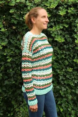 Caroline Sweater Crochet Pattern