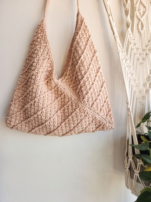 Sandy Ridges Bag Crochet Pattern