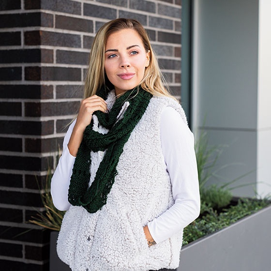 Endless Loop Scarf Pattern Knitpicks Com