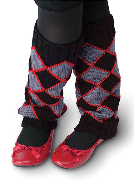 Argyle Legwarmers Pattern Knitpicks Com