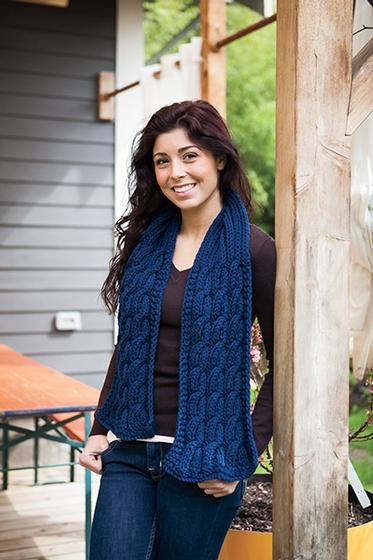 Easy Scarf Knitting Patterns Beginner Knitting Projects Knitfarious