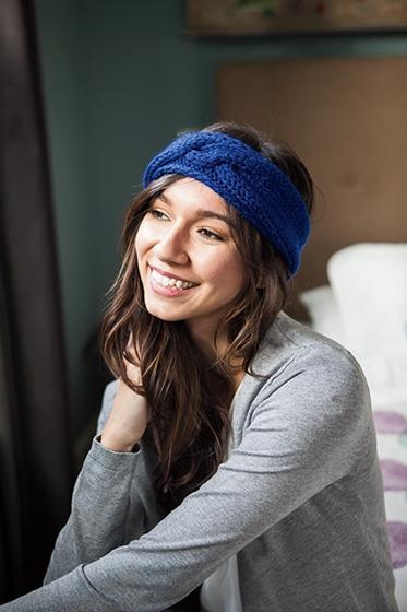 Rosette Headband | KnitPicks.com