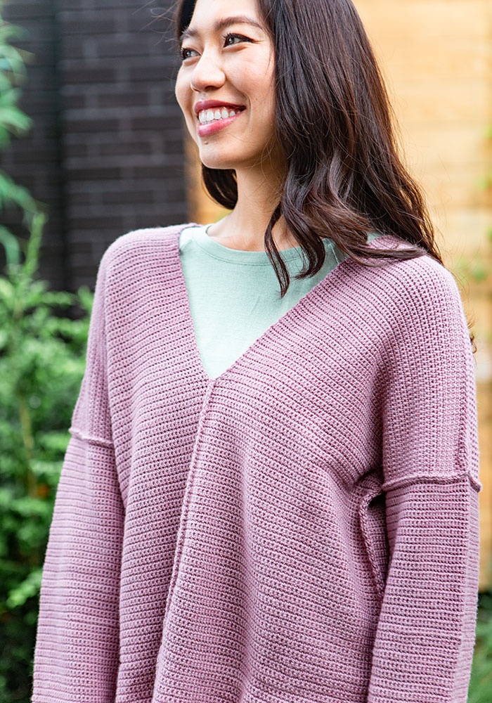 Effortless Oversized Top Free Pattern Download