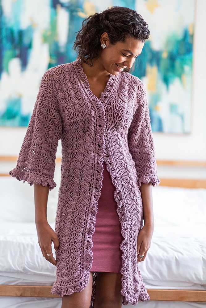 The Hedonist's Housecoat: Crochet Housecoat Free Pattern