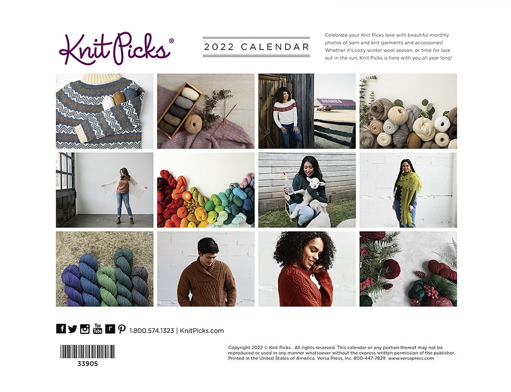 Knit Picks 2022 Calendar | Knitpicks.com
