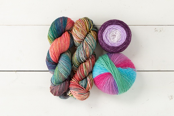 Color Kaleidoscope Yarn Sampler - Crazy for Colors