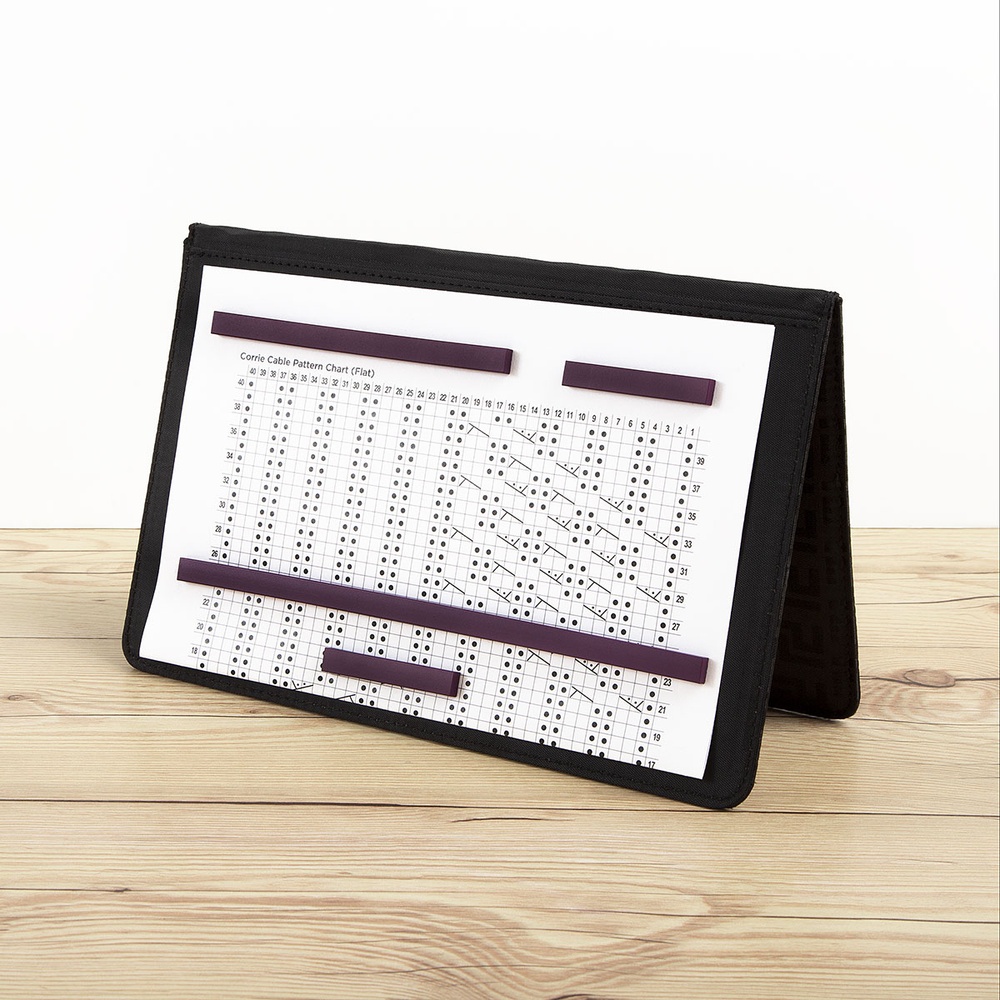 Diy Knitting Chart Keeper