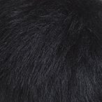 Faux Fur Pom Pom 8cm - Black