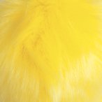 Faux Fur Pom Pom 8cm - Canary
