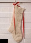 Mix-It-Up Textured Christmas Stocking Pattern