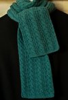 Cable Lover's Reversible Scarf Pattern