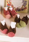 Crocheted Baby Sneakers Pattern