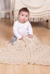 Baby Counterpane Christening Blanket Pattern