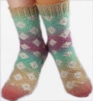 Desiree Diamond Socks Pattern