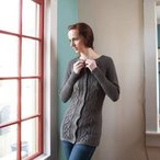 Simply SweaterBabe Top-Down Cardigan Pattern