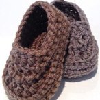 Oh Baby! Baby Boy Crochet Loafers