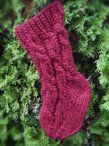 Super Cabled Christmas Stocking Pattern