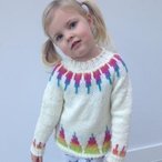 Rainbow Spikes Children's Sweater