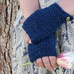 Sapphire Easy Mitts Pattern