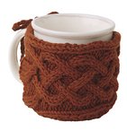 Cabled Mug Cozy Pattern