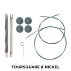 TRY IT Needle Set - Foursquare Majestic and Nickel