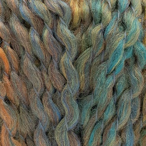  Lion Brand Yarn (1 Skein) Homespun Bulky Yarn, Celestial  Stripes, 555 Foot (Pack of 1)