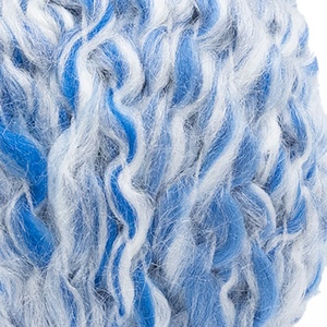 (3-pack) Lion Brand Yarn 790-368 Homespun Yarn, Montana Sky - Blue