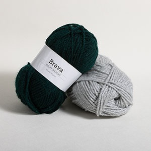 Ombré-Encore Big Bulky #5 Yarn for Chunky Knitting & Crocheting 100%  Acrylic, 3 Balls, 507yds/420g (Light Gray)