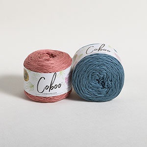 2 Lion Brand Yarn Coboo Olive Skeins -- New