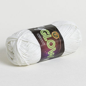  Lion Brand Yarn (1 Skein) Comfy Cotton Blend Yarn, Cloud Nine