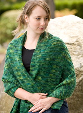 Roll the Dice Wrap - Knitting Patterns and Crochet Patterns from ...