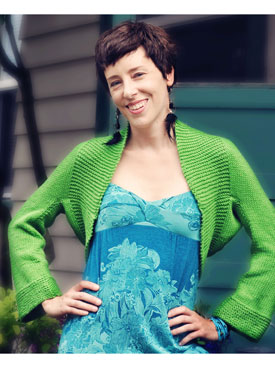 Simple Shrug - Knitting Patterns and Crochet Patterns from KnitPicks.com