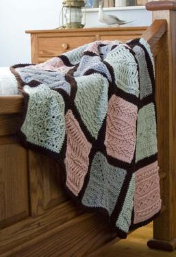 Pam’s Comfort Cables Crochet Afghan - Knitting Patterns and Crochet ...