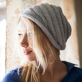 Swirly Hat - Knitting Patterns and Crochet Patterns from KnitPicks.com