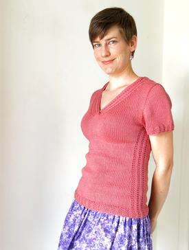 Begonia Pullover - Knitting Patterns and Crochet Patterns from ...