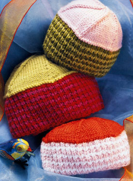 Striped Hat Pattern - Knitting Patterns and Crochet Patterns from ...