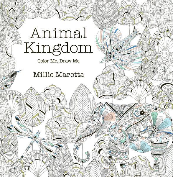 Animal Kingdom Coloring Book from KnitPicks.com Knitting by Millie Marotta