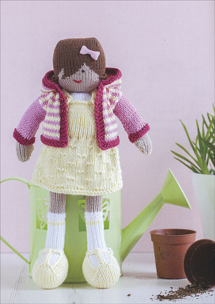 My Knitted Doll from 0 Knitting by Louise Crowther