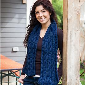 Seaman's Scarf Pattern - Knitting Patterns and Crochet Patterns from ...