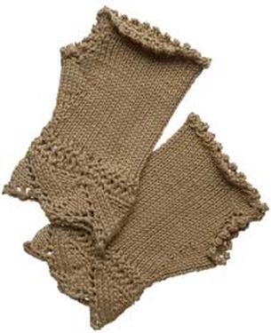 Victorian Fingerless Gloves Pattern - Knitting Patterns ...