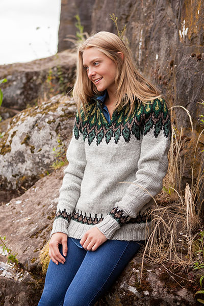 Baldrun Pullover Pattern - Knitting Patterns and Crochet Patterns from ...