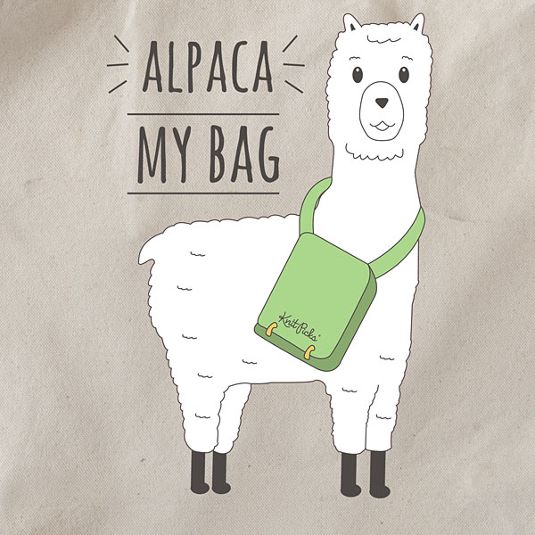 Alpaca My Bag - Tote Bag from KnitPicks.com
