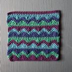 Mismatched Crochet Dishcloth Pattern