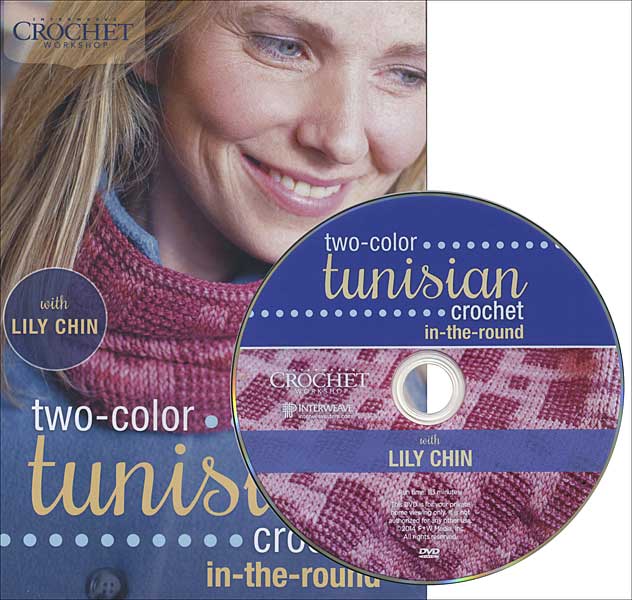 Two-Color Tunisian Crochet in the Round DVD